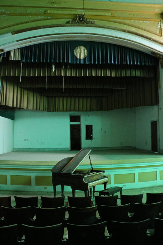 Auditorium in Abandoned School