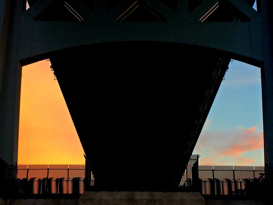 Under the RFK bridge